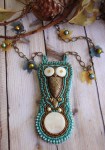 Bead Embroidery Necklace