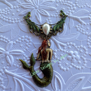 WIP Mermaid Necklace